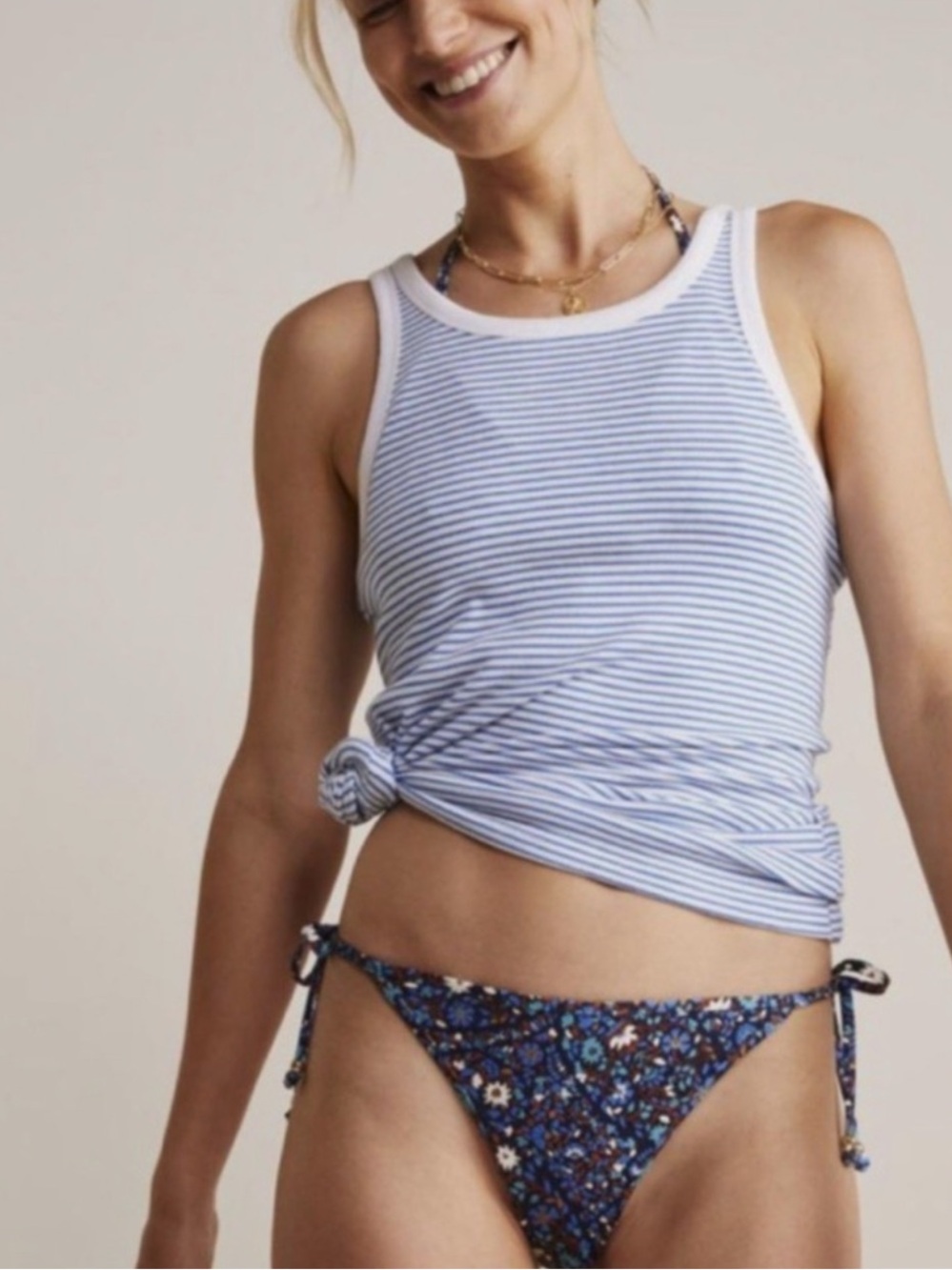 NWT Vineyard Vines Reversible Fenwick Paisley Bikini Bottom